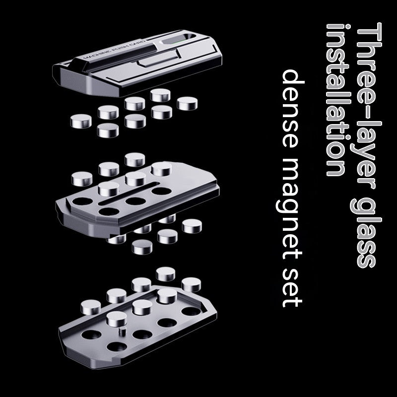 Fingertip Metal Slider LED Toy