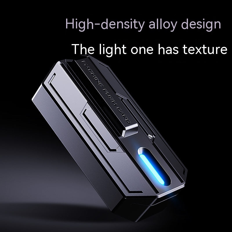 Fingertip Metal Slider LED Toy