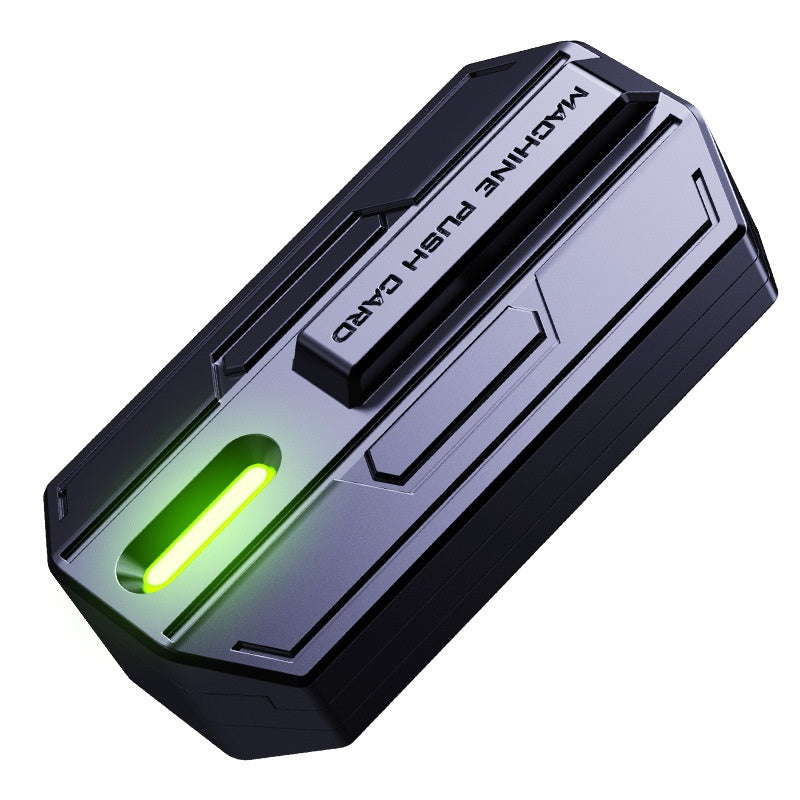 Fingertip Metal Slider LED Toy